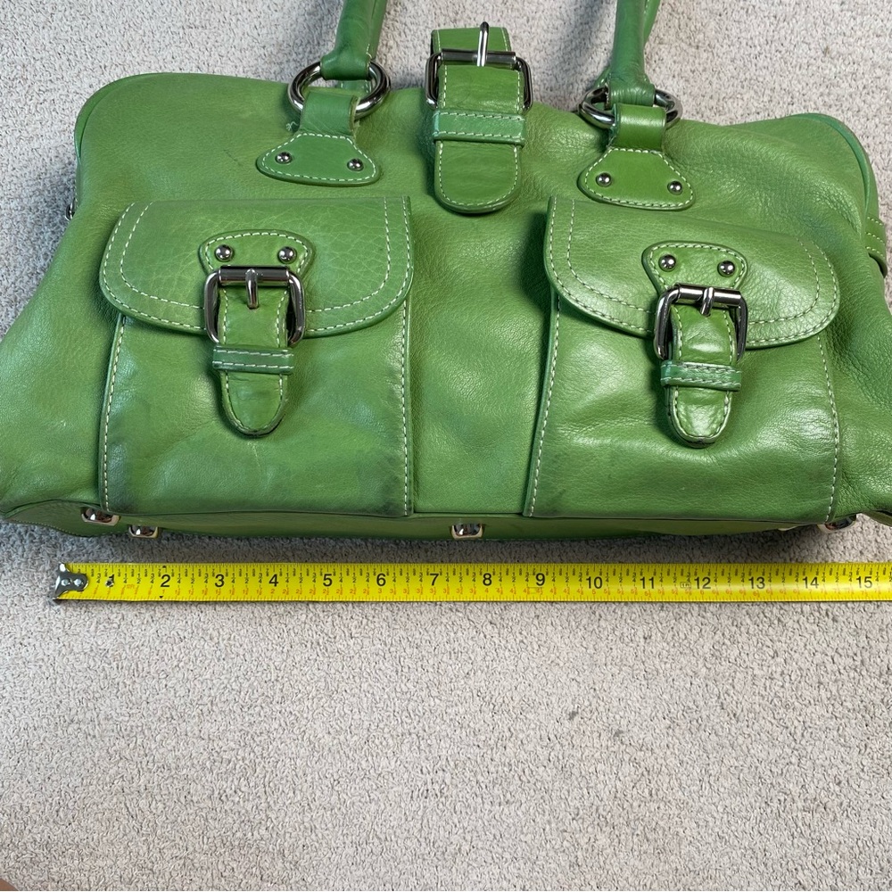 Y2K vintage The Limited Green buckle purse - Picture 10 of 14